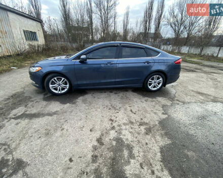 Синий Форд Фьюжн, объемом двигателя 2.49 л и пробегом 229 тыс. км за 11900 $, фото 2 на Automoto.ua