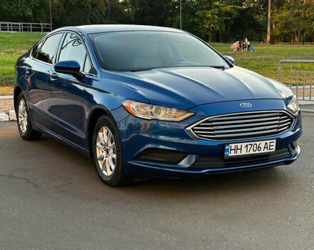 Синий Форд Фьюжн, объемом двигателя 2.5 л и пробегом 124 тыс. км за 10999 $, фото 4 на Automoto.ua