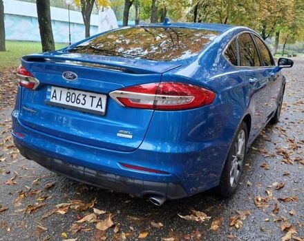 Форд Фьюжен 2018 у Белой Церкве на Automoto.ua Синій Форд Фьюжен, об'ємом двигуна 1.5 л та пробігом 98 тис. км за 13800 $, фото 2 на Automoto.ua