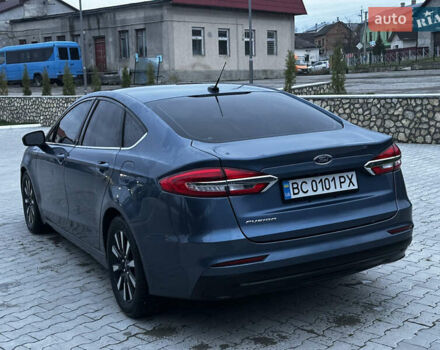 Синий Форд Фьюжн, объемом двигателя 2.49 л и пробегом 116 тыс. км за 13200 $, фото 4 на Automoto.ua