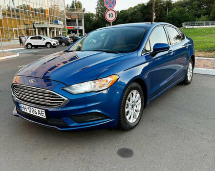 Синий Форд Фьюжн, объемом двигателя 2.5 л и пробегом 124 тыс. км за 10999 $, фото 1 на Automoto.ua