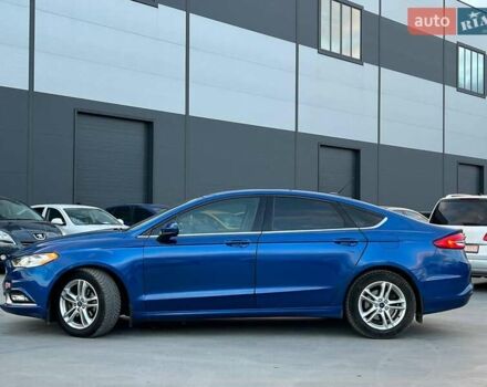 Синий Форд Фьюжн, объемом двигателя 1.5 л и пробегом 91 тыс. км за 12940 $, фото 2 на Automoto.ua