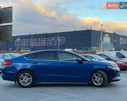 Синий Форд Фьюжн, объемом двигателя 1.5 л и пробегом 91 тыс. км за 12940 $, фото 8 на Automoto.ua