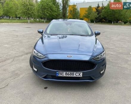 Синий Форд Фьюжн, объемом двигателя 2 л и пробегом 101 тыс. км за 17000 $, фото 3 на Automoto.ua