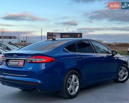 Синий Форд Фьюжн, объемом двигателя 1.5 л и пробегом 91 тыс. км за 12940 $, фото 6 на Automoto.ua