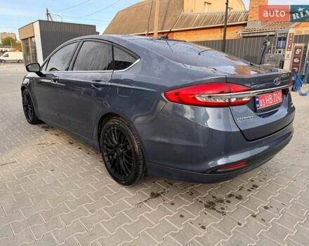 Синий Форд Фьюжн, объемом двигателя 1.5 л и пробегом 243 тыс. км за 8500 $, фото 2 на Automoto.ua