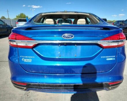 Синий Форд Фьюжн, объемом двигателя 2 л и пробегом 75 тыс. км за 4000 $, фото 5 на Automoto.ua