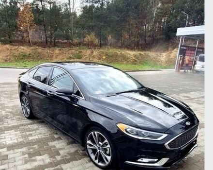 Синий Форд Фьюжн, объемом двигателя 2 л и пробегом 95 тыс. км за 8000 $, фото 1 на Automoto.ua