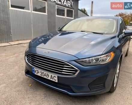 Синий Форд Фьюжн, объемом двигателя 2 л и пробегом 114 тыс. км за 15250 $, фото 1 на Automoto.ua