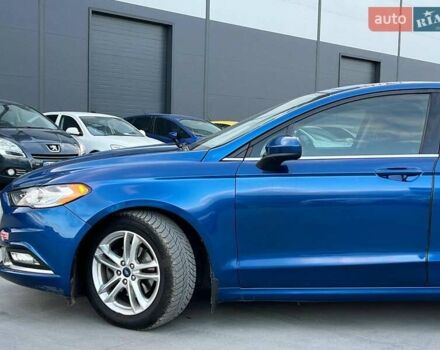 Синий Форд Фьюжн, объемом двигателя 1.5 л и пробегом 91 тыс. км за 12940 $, фото 1 на Automoto.ua