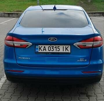 Синий Форд Фьюжн, объемом двигателя 2 л и пробегом 160 тыс. км за 13500 $, фото 2 на Automoto.ua