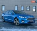 Синий Форд Фьюжн, объемом двигателя 2 л и пробегом 65 тыс. км за 16700 $, фото 1 на Automoto.ua