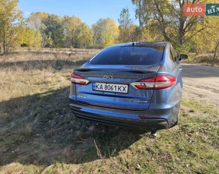 Форд Фьюжн 2019 в Киеве на Automoto.ua Синий Форд Фьюжн, объемом двигателя 2 л и пробегом 88 тыс. км за 20800 $, фото 4 на Automoto.ua