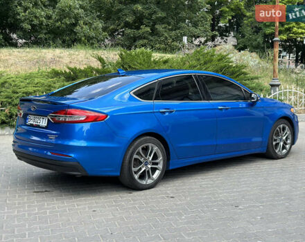 Форд Фьюжн 2019 в Одессе на Automoto.ua Синий Форд Фьюжн, объемом двигателя 2 л и пробегом 110 тыс. км за 17300 $, фото 4 на Automoto.ua