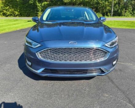 Синий Форд Фьюжн, объемом двигателя 2 л и пробегом 38 тыс. км за 10700 $, фото 1 на Automoto.ua