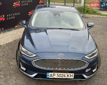 Синий Форд Фьюжн, объемом двигателя 2 л и пробегом 84 тыс. км за 18500 $, фото 7 на Automoto.ua