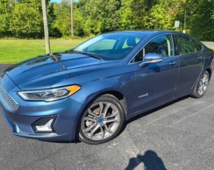 Синий Форд Фьюжн, объемом двигателя 2 л и пробегом 38 тыс. км за 10700 $, фото 2 на Automoto.ua