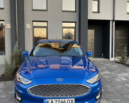 Форд Фьюжн 2019 в Киеве на Automoto.ua Синий Форд Фьюжн, объемом двигателя 2 л и пробегом 41 тыс. км за 24900 $, фото 30 на Automoto.ua
