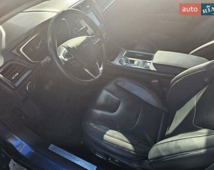 Форд Фьюжн 2019 в Киеве на Automoto.ua Синий Форд Фьюжн, объемом двигателя 2 л и пробегом 88 тыс. км за 20800 $, фото 8 на Automoto.ua