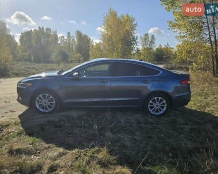 Форд Фьюжн 2019 в Киеве на Automoto.ua Синий Форд Фьюжн, объемом двигателя 2 л и пробегом 88 тыс. км за 20800 $, фото 2 на Automoto.ua