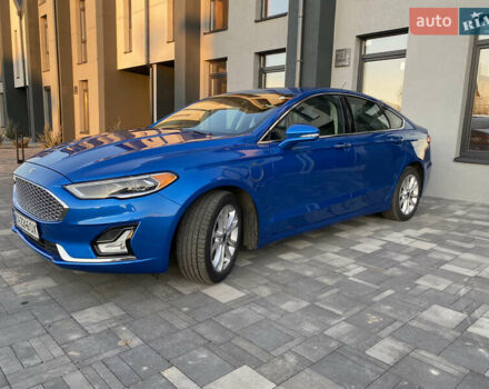 Форд Фьюжн 2019 в Киеве на Automoto.ua Синий Форд Фьюжн, объемом двигателя 2 л и пробегом 41 тыс. км за 24900 $, фото 42 на Automoto.ua
