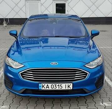 Синий Форд Фьюжн, объемом двигателя 2 л и пробегом 160 тыс. км за 13500 $, фото 1 на Automoto.ua