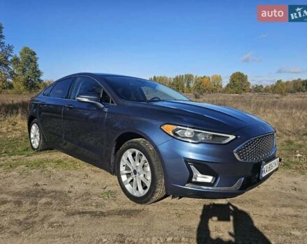 Форд Фьюжн 2019 в Киеве на Automoto.ua Синий Форд Фьюжн, объемом двигателя 2 л и пробегом 88 тыс. км за 20800 $, фото 26 на Automoto.ua