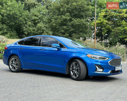 Форд Фьюжн 2019 в Одессе на Automoto.ua Синий Форд Фьюжн, объемом двигателя 2 л и пробегом 110 тыс. км за 17300 $, фото 7 на Automoto.ua