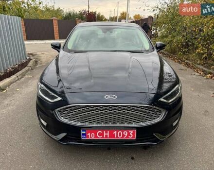 Синий Форд Фьюжн, объемом двигателя 2 л и пробегом 46 тыс. км за 17700 $, фото 1 на Automoto.ua