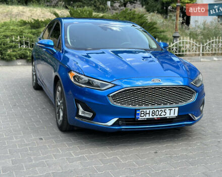 Форд Фьюжн 2019 в Одессе на Automoto.ua Синий Форд Фьюжн, объемом двигателя 2 л и пробегом 110 тыс. км за 17300 $, фото 6 на Automoto.ua