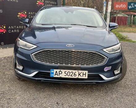 Синий Форд Фьюжн, объемом двигателя 2 л и пробегом 84 тыс. км за 18500 $, фото 2 на Automoto.ua