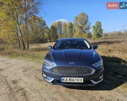Форд Фьюжн 2019 в Киеве на Automoto.ua Синий Форд Фьюжн, объемом двигателя 2 л и пробегом 88 тыс. км за 20800 $, фото 1 на Automoto.ua