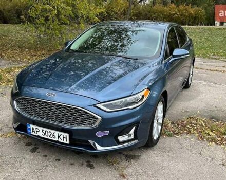 Форд Фьюжн 2019 в Запорожье на Automoto.ua Синий Форд Фьюжн, объемом двигателя 2 л и пробегом 85 тыс. км за 19000 $, фото 3 на Automoto.ua