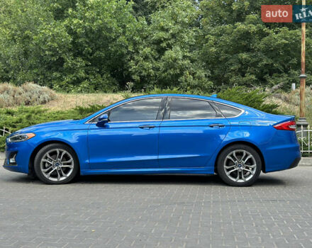 Форд Фьюжн 2019 в Одессе на Automoto.ua Синий Форд Фьюжн, объемом двигателя 2 л и пробегом 110 тыс. км за 17300 $, фото 3 на Automoto.ua