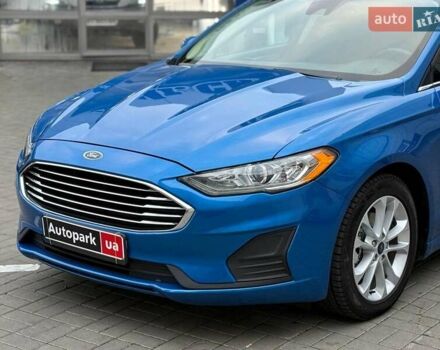 Синий Форд Фьюжн, объемом двигателя 1.5 л и пробегом 69 тыс. км за 12590 $, фото 3 на Automoto.ua