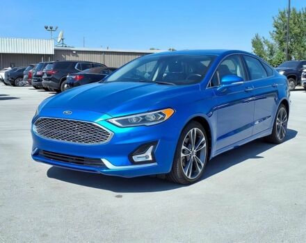 Синий Форд Фьюжн, объемом двигателя 2 л и пробегом 33 тыс. км за 10500 $, фото 2 на Automoto.ua