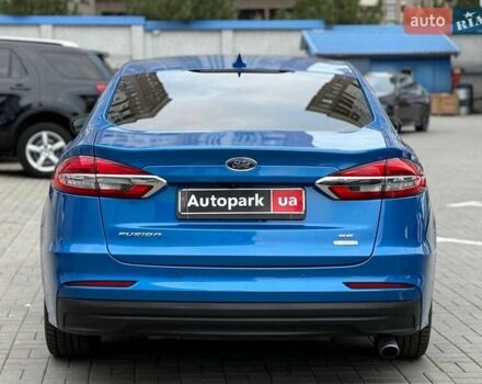 Синий Форд Фьюжн, объемом двигателя 1.5 л и пробегом 69 тыс. км за 12590 $, фото 6 на Automoto.ua