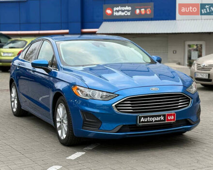 Синий Форд Фьюжн, объемом двигателя 1.5 л и пробегом 69 тыс. км за 12590 $, фото 2 на Automoto.ua