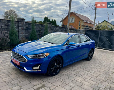 Синій Форд Фьюжен, об'ємом двигуна 2 л та пробігом 170 тис. км за 12300 $, фото 12 на Automoto.ua