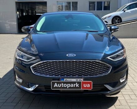 Синий Форд Фьюжн, объемом двигателя 2 л и пробегом 66 тыс. км за 21490 $, фото 1 на Automoto.ua