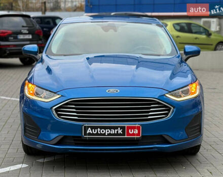 Синий Форд Фьюжн, объемом двигателя 1.5 л и пробегом 69 тыс. км за 12590 $, фото 1 на Automoto.ua