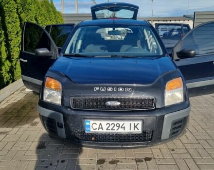 Синий Форд Фьюжн, объемом двигателя 1.2 л и пробегом 283 тыс. км за 3500 $, фото 10 на Automoto.ua