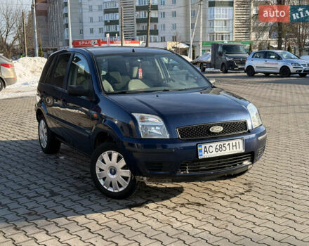 Синий Форд Фьюжн, объемом двигателя 1.4 л и пробегом 280 тыс. км за 3550 $, фото 1 на Automoto.ua