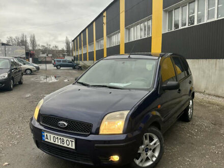 Синий Форд Фьюжн, объемом двигателя 1.6 л и пробегом 302 тыс. км за 4100 $, фото 1 на Automoto.ua