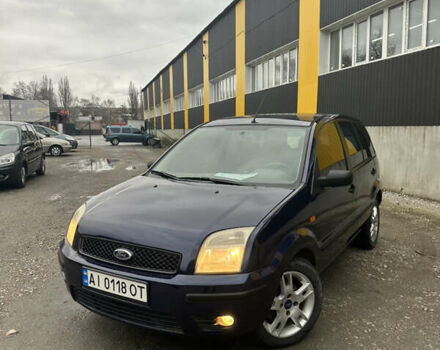 Синий Форд Фьюжн, объемом двигателя 1.6 л и пробегом 302 тыс. км за 4100 $, фото 1 на Automoto.ua