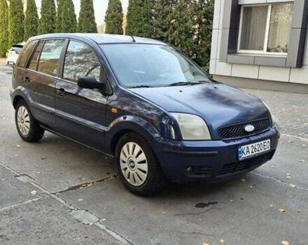 Синий Форд Фьюжн, объемом двигателя 1.6 л и пробегом 158 тыс. км за 4000 $, фото 1 на Automoto.ua