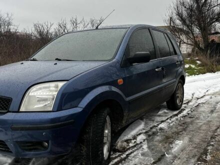 Синий Форд Фьюжн, объемом двигателя 1.4 л и пробегом 150 тыс. км за 4200 $, фото 1 на Automoto.ua