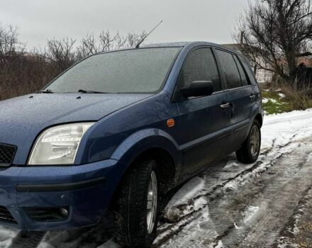 Синий Форд Фьюжн, объемом двигателя 1.4 л и пробегом 150 тыс. км за 4200 $, фото 1 на Automoto.ua