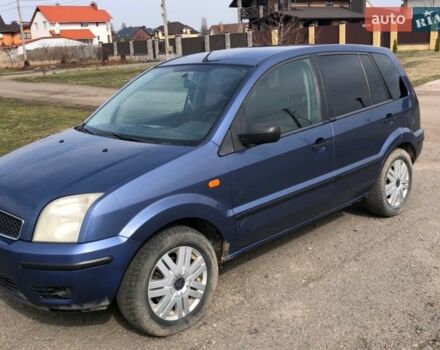 Синий Форд Фьюжн, объемом двигателя 1.6 л и пробегом 360 тыс. км за 4200 $, фото 1 на Automoto.ua