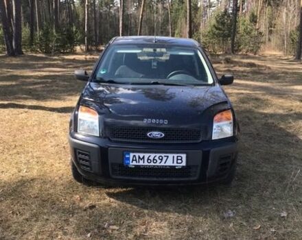 Синий Форд Фьюжн, объемом двигателя 1.6 л и пробегом 184 тыс. км за 5100 $, фото 1 на Automoto.ua